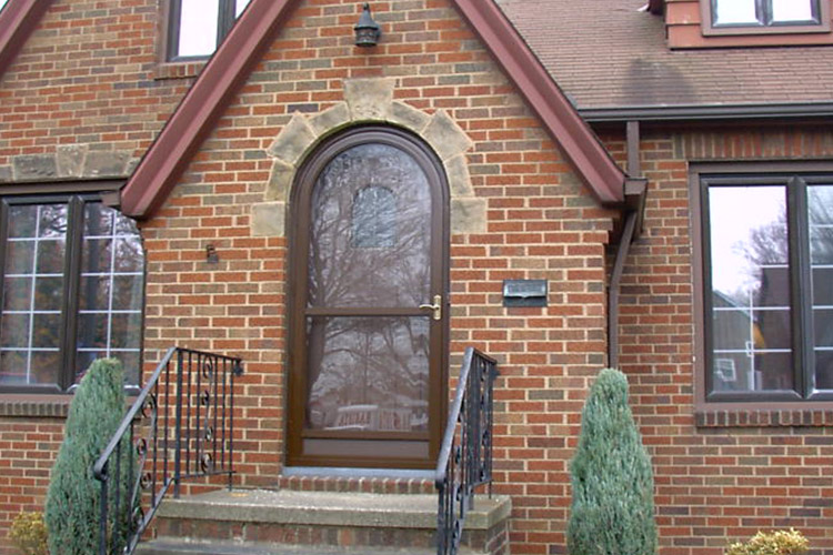 Round Top Door - Arch Angle Custom Arched Top Storm Windows & Storm Doors